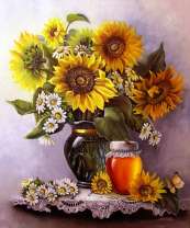 Солнечные цветы медового лета