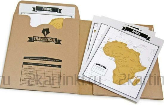 Тип товара Скретч-карта мира стирающаяся. Карта путешествий