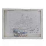 Картина по номерам 40x50 GX38402 Ваза с букетом белых пионов у окна за 597 руб. в интернет-магазине Картина по номерам 40x50 Ваза с букетом белых пионов у окна