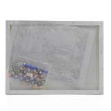 Картина по номерам 40x50 Котенок в цветах сакуры